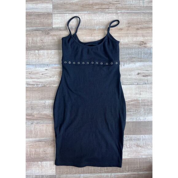 Meshki Alina Popper Rib Knit Bodycon Dress Size S - Picture 7 of 7